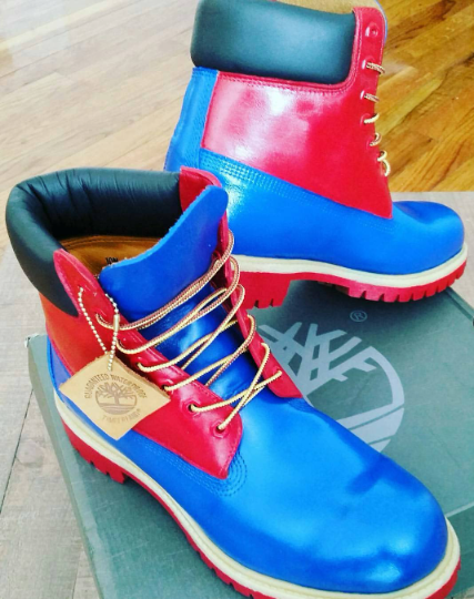 LV Timberlands!!  Custom timberland boots, Boots, Timberland boots